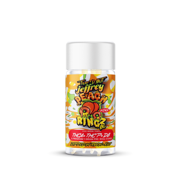 Hixotic Jeffrey Trap’d Out THC Prerolls – 5 Count
